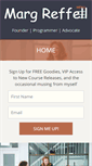 Mobile Screenshot of margreffell.com