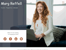 Tablet Screenshot of margreffell.com